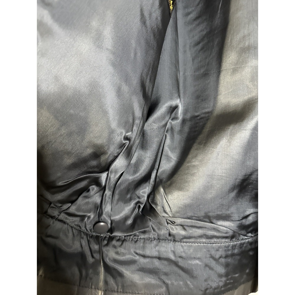 Supreme Gray Leather Womens Bomber Style Jacket/coat Tailor  made in Seoul Korea - Picture 8 of 14